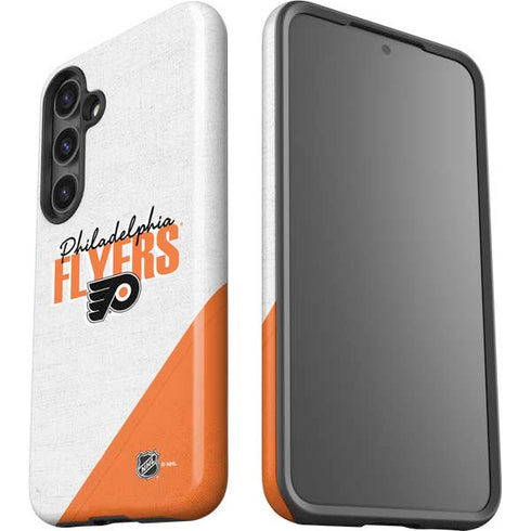NHL Philadelphia Flyers Script Galaxy S24 Impact Case